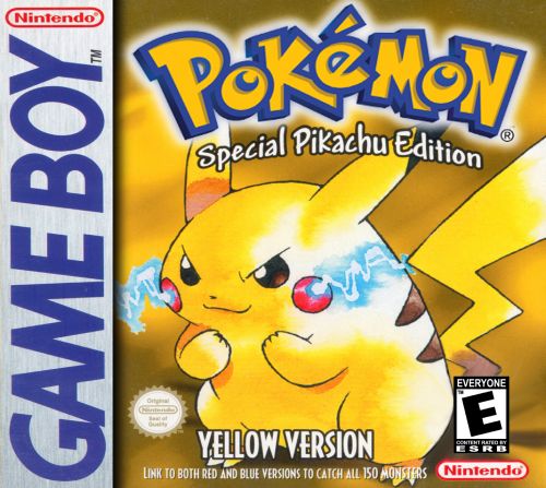 Pokemon Yellow Cover Art