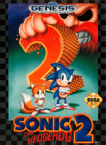 Sonic the Hedgehog 2 Cover Art